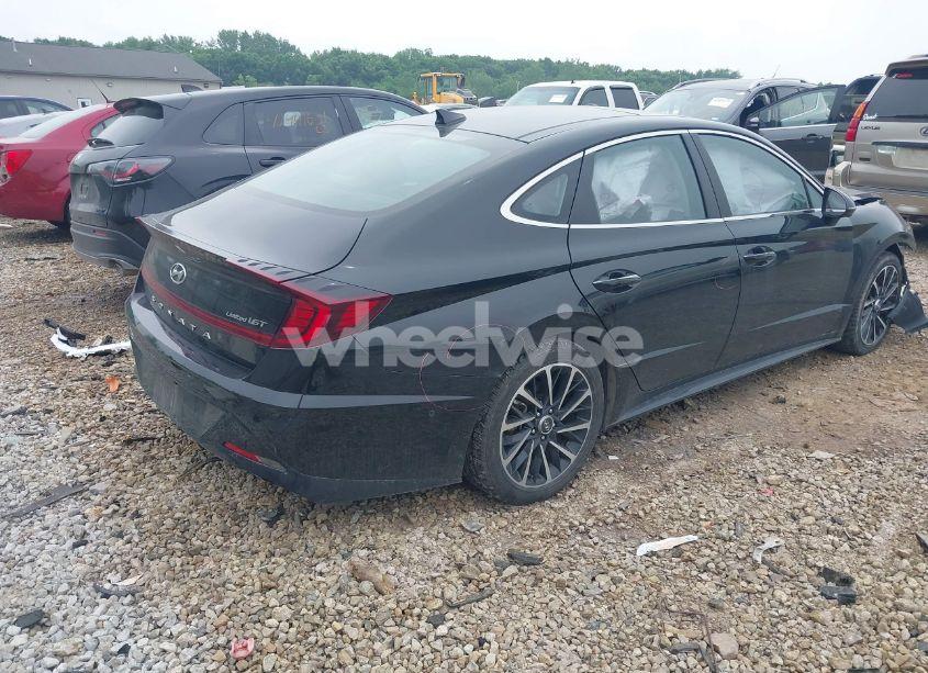 Photo 4 of 2021 Hyundai Sonata LIMITED (VIN 5NPEH4J25MH070723)