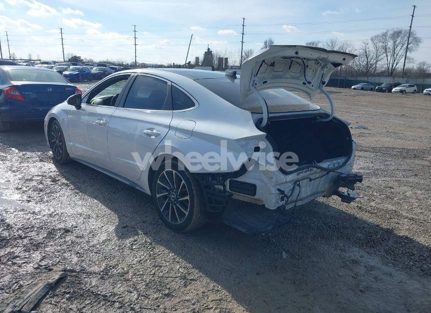 Photo 3 of 2021 Hyundai Sonata LIMITED (VIN 5NPEH4J25MH104434)