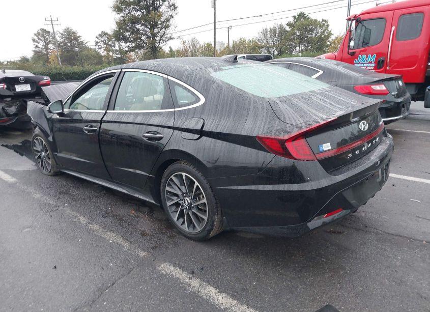 Photo 3 of 2021 Hyundai Sonata LIMITED (VIN 5NPEH4J25MH124103)