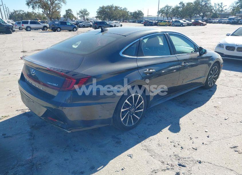 Photo 4 of 2021 Hyundai Sonata LIMITED (VIN 5NPEH4J26MH079978)