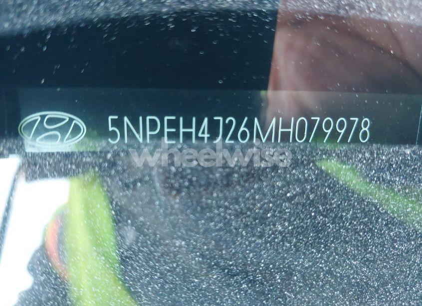 Photo 9 of 2021 Hyundai Sonata LIMITED (VIN 5NPEH4J26MH079978)