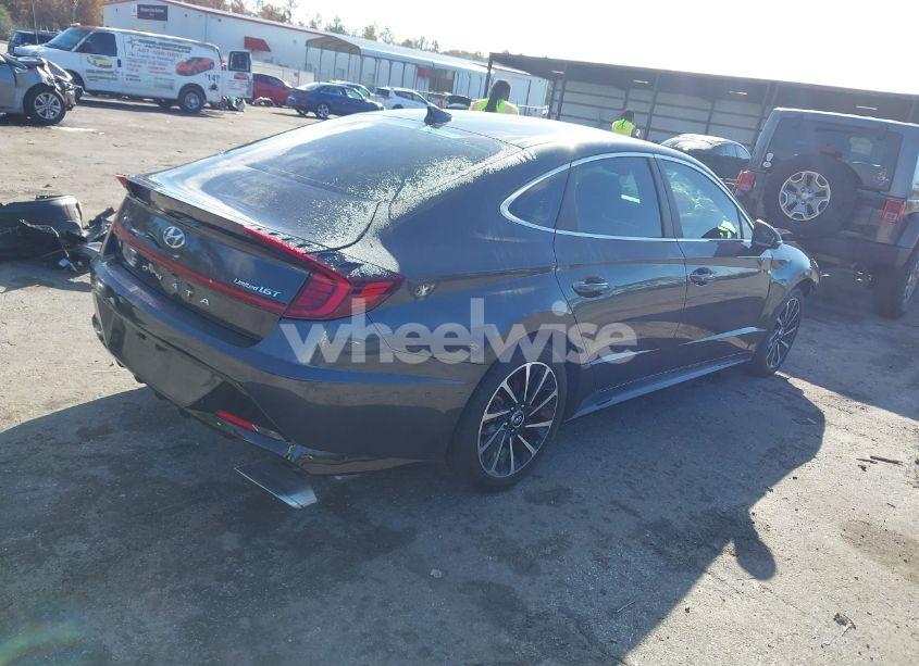 Photo 4 of 2021 Hyundai Sonata LIMITED (VIN 5NPEH4J26MH082119)