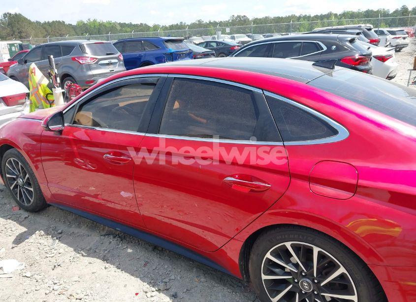 Photo 14 of 2021 Hyundai Sonata LIMITED (VIN 5NPEH4J26MH083738)