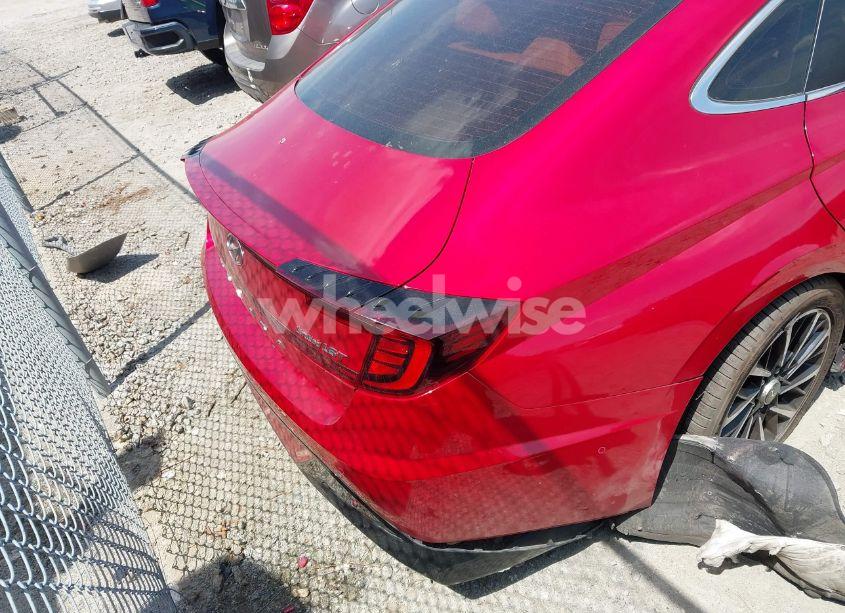 Photo 16 of 2021 Hyundai Sonata LIMITED (VIN 5NPEH4J26MH083738)