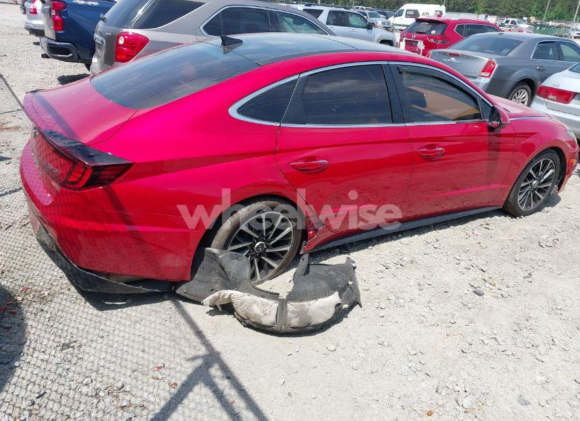 Photo 4 of 2021 Hyundai Sonata LIMITED (VIN 5NPEH4J26MH083738)