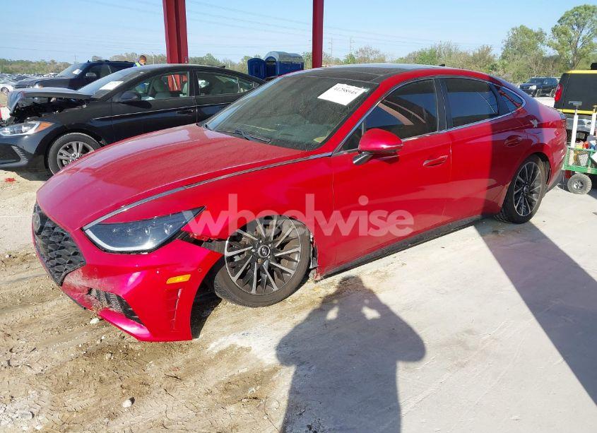 Photo 2 of 2021 Hyundai Sonata LIMITED (VIN 5NPEH4J26MH101168)