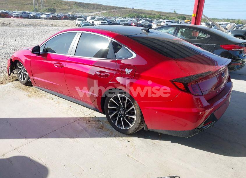 Photo 3 of 2021 Hyundai Sonata LIMITED (VIN 5NPEH4J26MH101168)