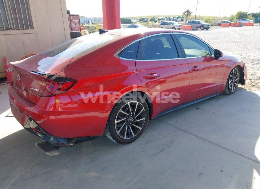 Photo 4 of 2021 Hyundai Sonata LIMITED (VIN 5NPEH4J26MH101168)