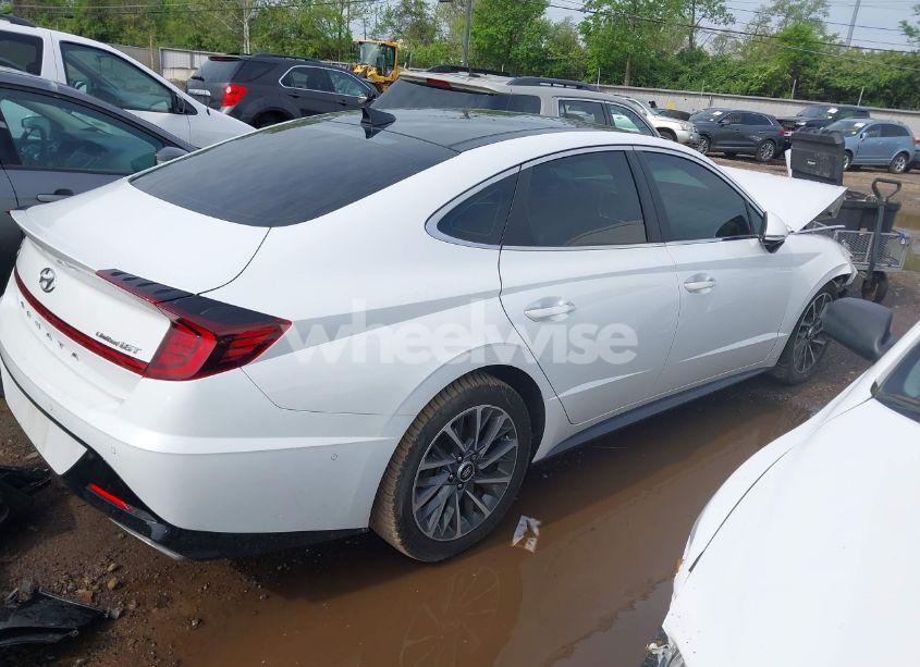 Photo 4 of 2021 Hyundai Sonata LIMITED (VIN 5NPEH4J26MH102515)