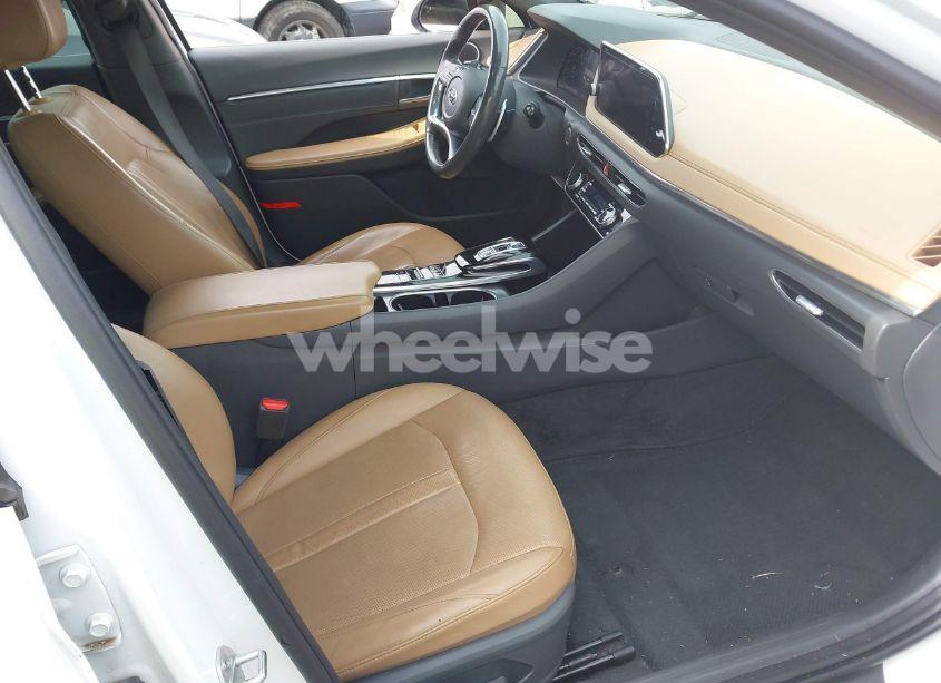 Photo 5 of 2021 Hyundai Sonata LIMITED (VIN 5NPEH4J26MH102515)