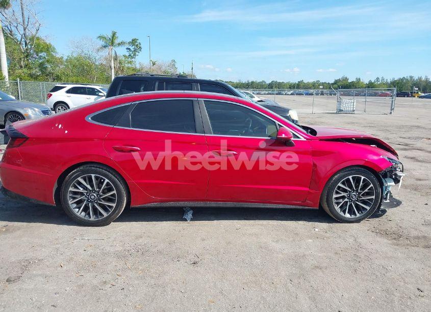 Photo 13 of 2021 Hyundai Sonata LIMITED (VIN 5NPEH4J26MH104944)