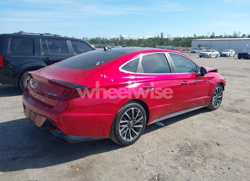 Photo 4 of 2021 Hyundai Sonata LIMITED (VIN 5NPEH4J26MH104944)