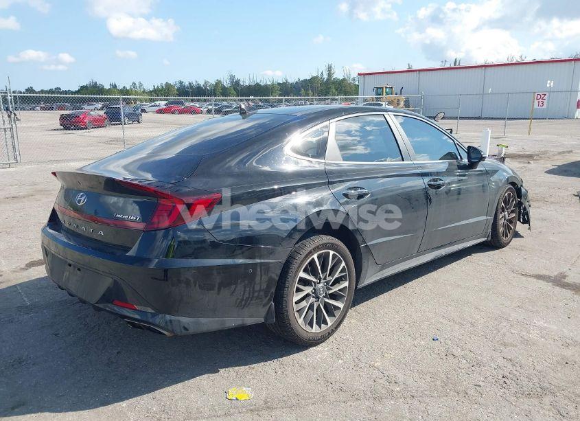 Photo 4 of 2021 Hyundai Sonata LIMITED (VIN 5NPEH4J27MH120926)