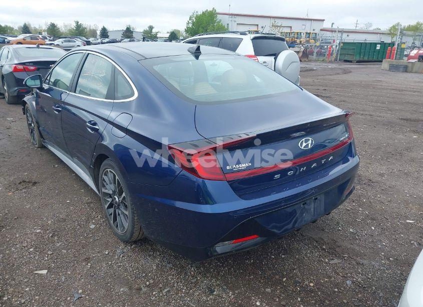 Photo 3 of 2020 Hyundai Sonata LIMITED (VIN 5NPEH4J28LH040498)