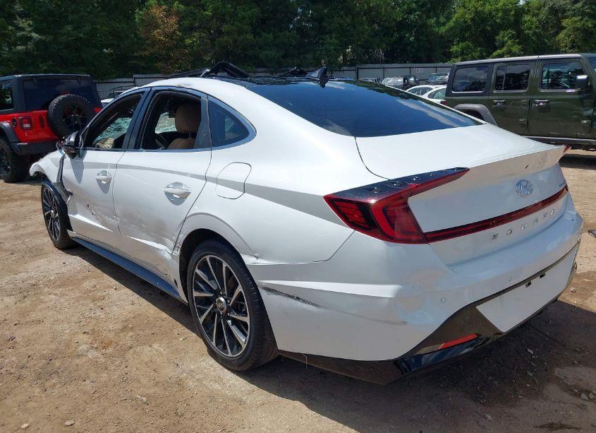 Photo 3 of 2021 Hyundai Sonata LIMITED (VIN 5NPEH4J29MH064553)