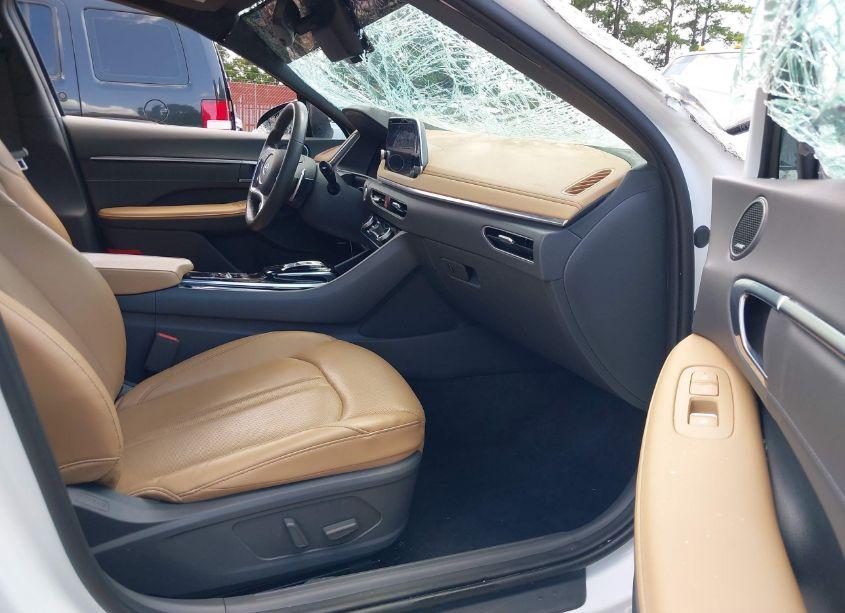 Photo 5 of 2021 Hyundai Sonata LIMITED (VIN 5NPEH4J29MH064553)