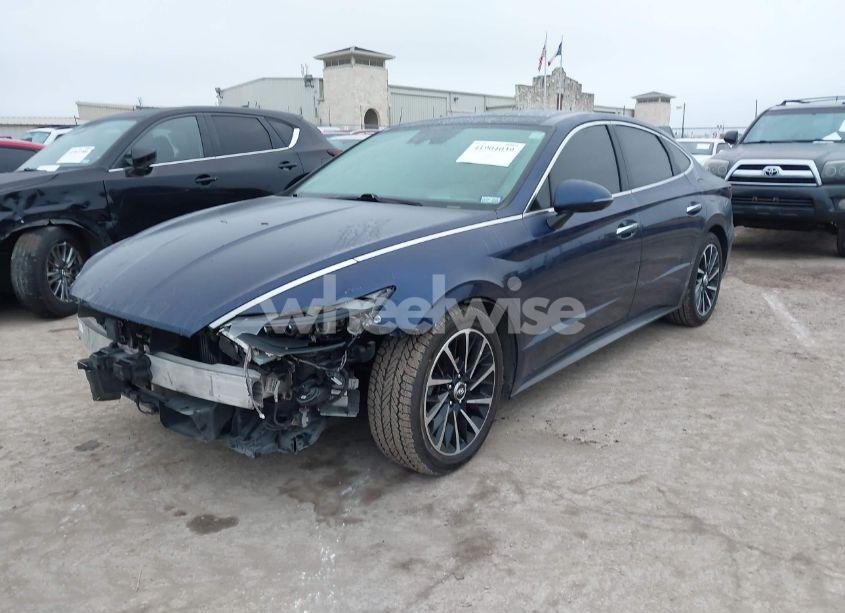 Photo 3 of 2021 Hyundai Sonata LIMITED (VIN 5NPEH4J29MH065976)