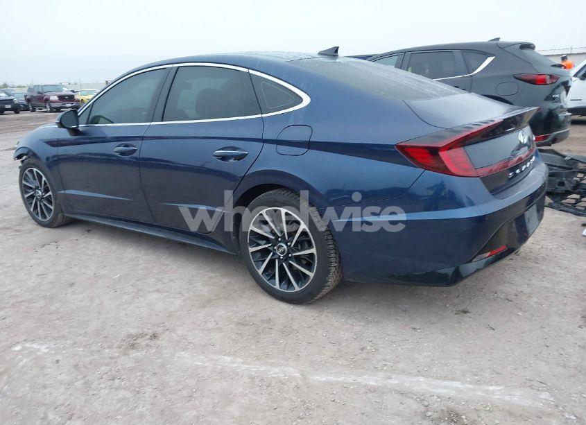 Photo 4 of 2021 Hyundai Sonata LIMITED (VIN 5NPEH4J29MH065976)
