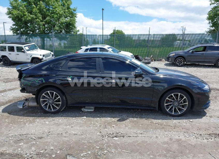Photo 13 of 2021 Hyundai Sonata LIMITED (VIN 5NPEH4J29MH117459)