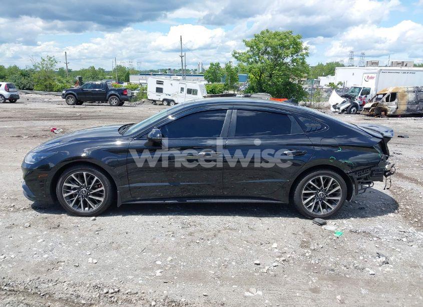 Photo 14 of 2021 Hyundai Sonata LIMITED (VIN 5NPEH4J29MH117459)