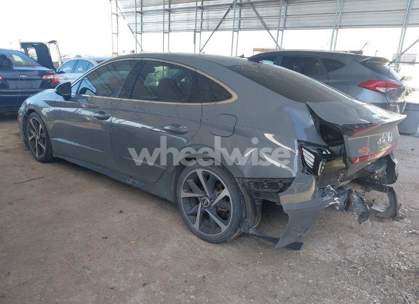 Photo 3 of 2021 Hyundai Sonata SEL PLUS (VIN 5NPEJ4J20MH077891)