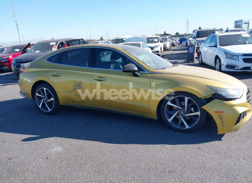 Photo 14 of 2021 Hyundai Sonata SEL PLUS (VIN 5NPEJ4J21MH074465)