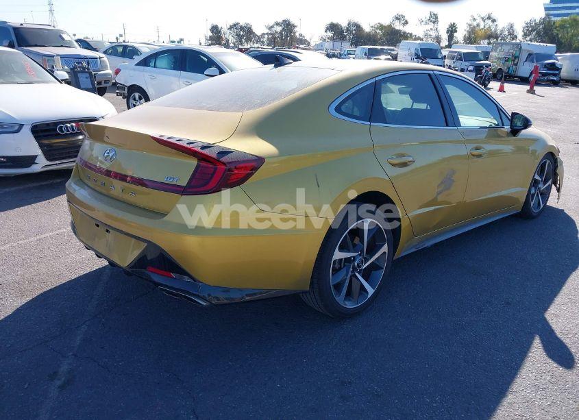 Photo 4 of 2021 Hyundai Sonata SEL PLUS (VIN 5NPEJ4J21MH074465)