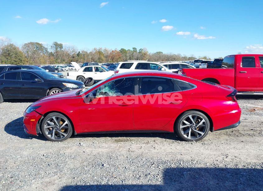 Photo 14 of 2021 Hyundai Sonata SEL PLUS (VIN 5NPEJ4J22MH084616)