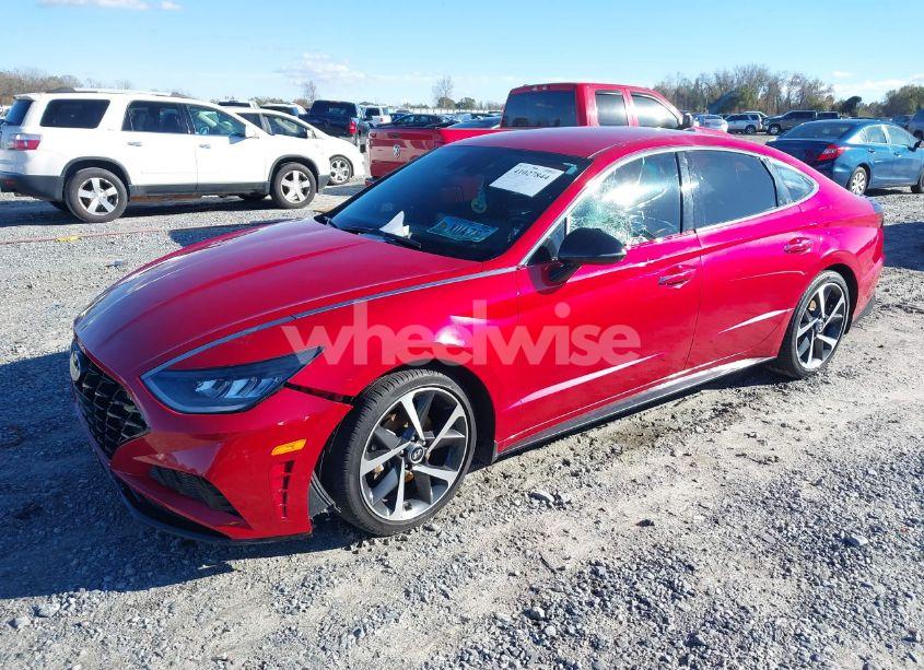 Photo 2 of 2021 Hyundai Sonata SEL PLUS (VIN 5NPEJ4J22MH084616)