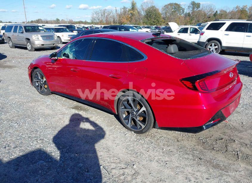 Photo 3 of 2021 Hyundai Sonata SEL PLUS (VIN 5NPEJ4J22MH084616)