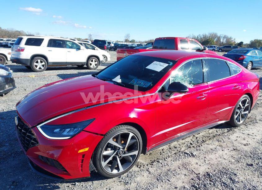 Photo 6 of 2021 Hyundai Sonata SEL PLUS (VIN 5NPEJ4J22MH084616)