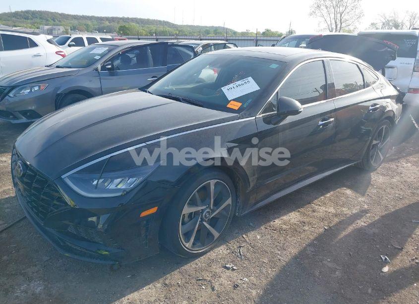 Photo 2 of 2021 Hyundai Sonata SEL PLUS (VIN 5NPEJ4J23MH107059)