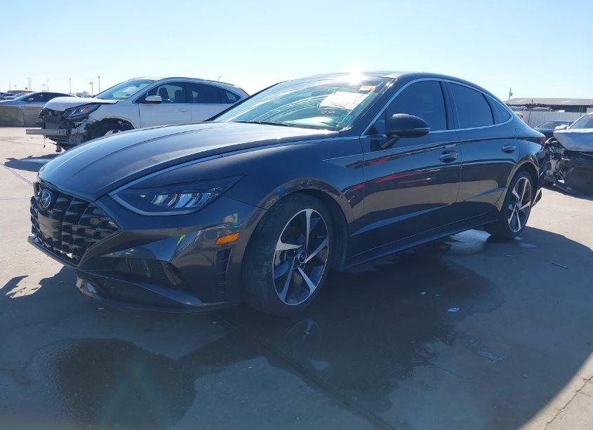 Photo 2 of 2022 Hyundai Sonata SEL PLUS (VIN 5NPEJ4J23NH134263)