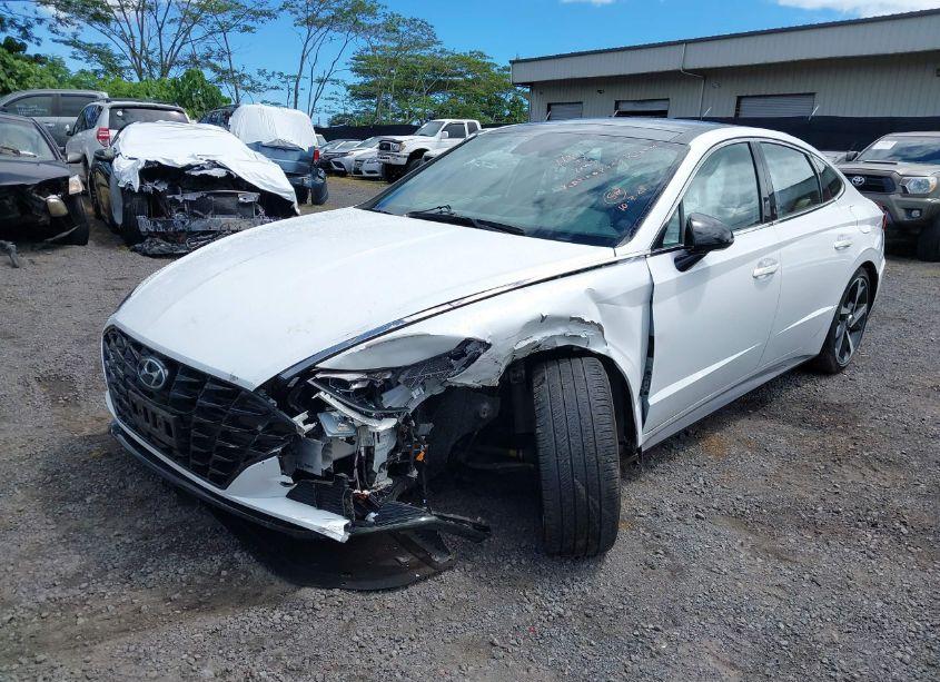 Photo 2 of 2021 Hyundai Sonata SEL PLUS (VIN 5NPEJ4J24MH078381)