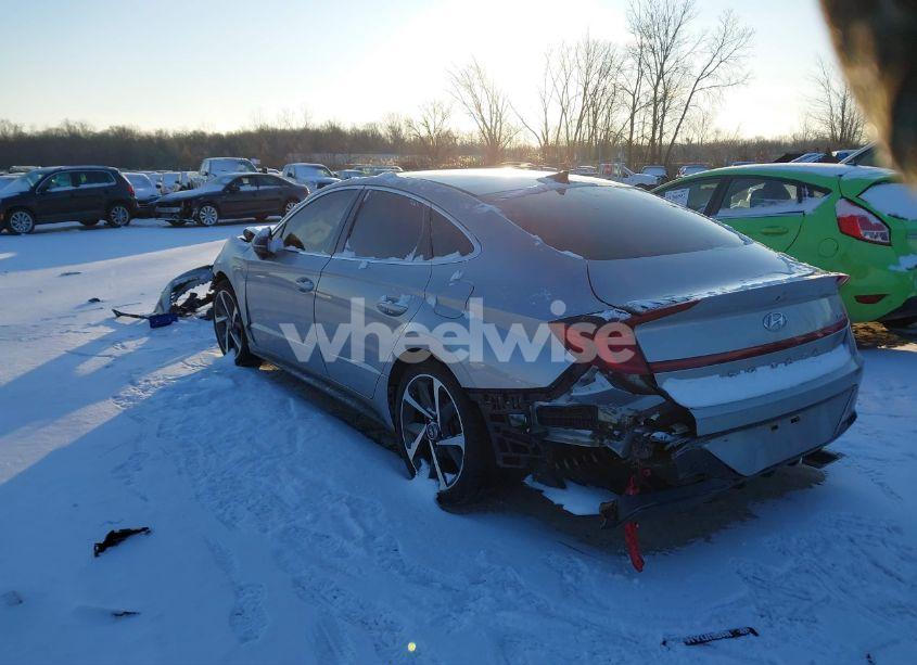 Photo 3 of 2021 Hyundai Sonata SEL PLUS (VIN 5NPEJ4J24MH103974)