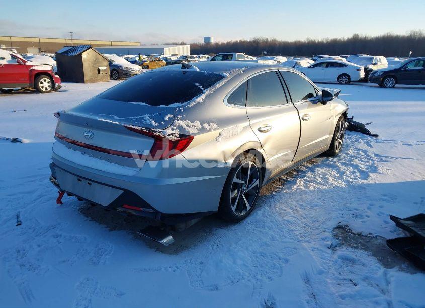 Photo 4 of 2021 Hyundai Sonata SEL PLUS (VIN 5NPEJ4J24MH103974)