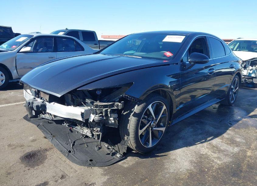 Photo 2 of 2021 Hyundai Sonata SEL PLUS (VIN 5NPEJ4J25MH064831)