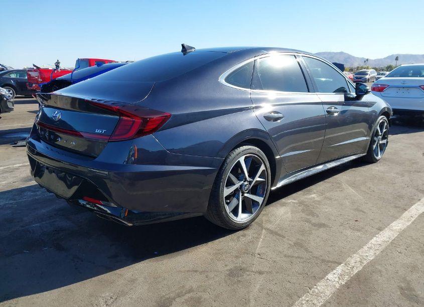 Photo 4 of 2021 Hyundai Sonata SEL PLUS (VIN 5NPEJ4J25MH064831)