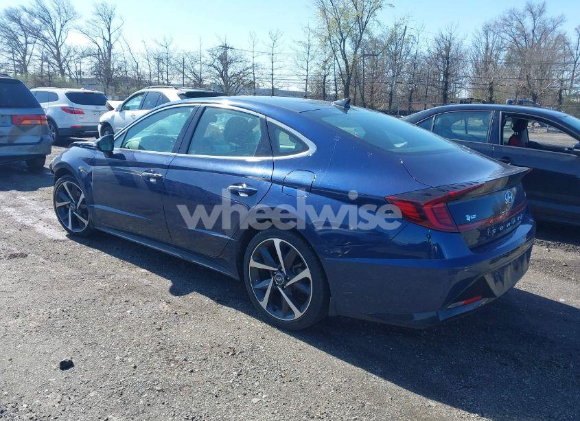 Photo 3 of 2021 Hyundai Sonata SEL PLUS (VIN 5NPEJ4J25MH090913)