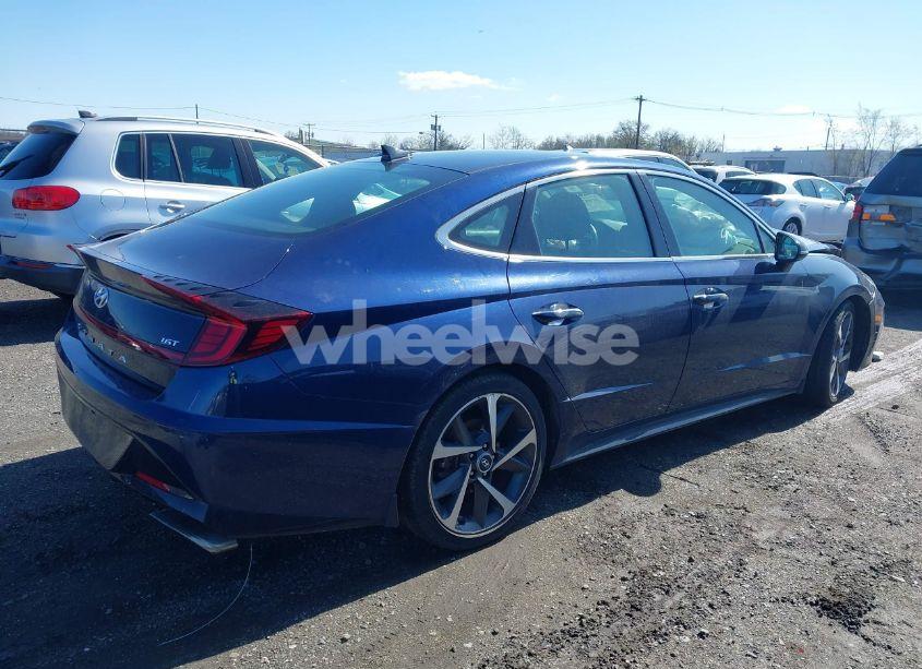 Photo 4 of 2021 Hyundai Sonata SEL PLUS (VIN 5NPEJ4J25MH090913)