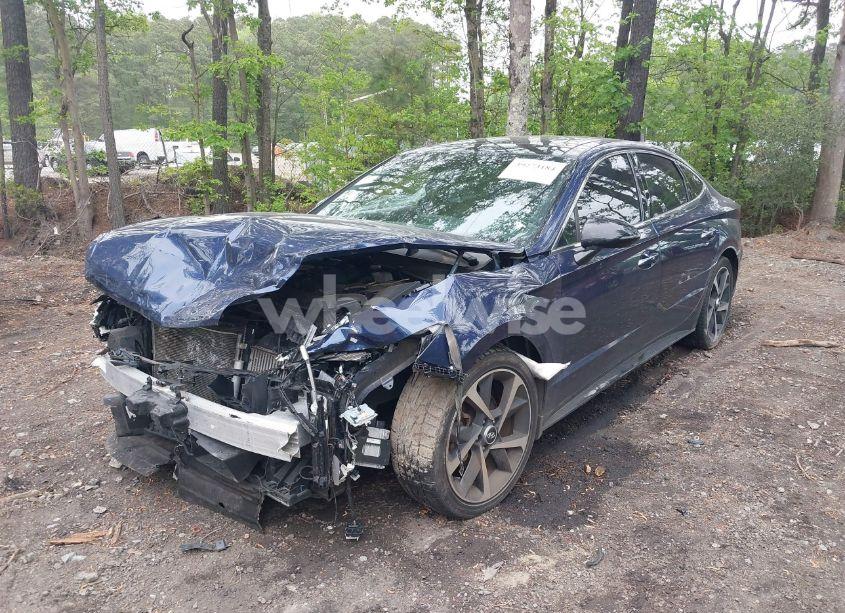 Photo 2 of 2021 Hyundai Sonata SEL PLUS (VIN 5NPEJ4J28MH122558)