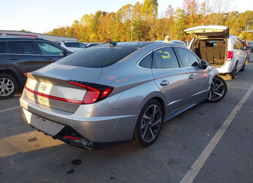 Photo 4 of 2021 Hyundai Sonata SEL PLUS (VIN 5NPEJ4J2XMH132105)