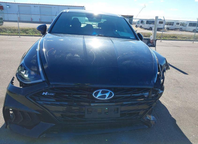 Photo 12 of 2021 Hyundai Sonata N LINE (VIN 5NPEK4JC0MH106215)