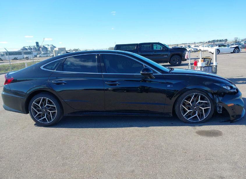 Photo 13 of 2021 Hyundai Sonata N LINE (VIN 5NPEK4JC0MH106215)
