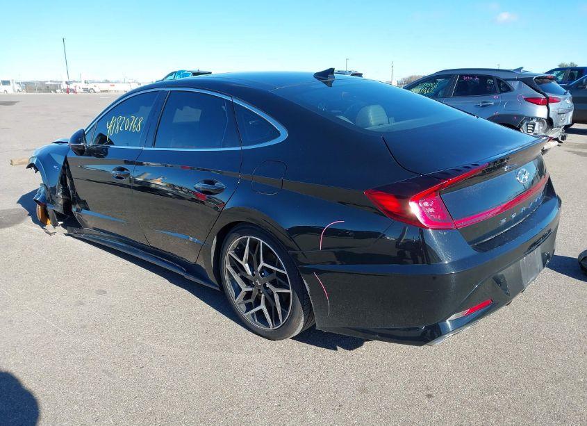 Photo 3 of 2021 Hyundai Sonata N LINE (VIN 5NPEK4JC0MH106215)