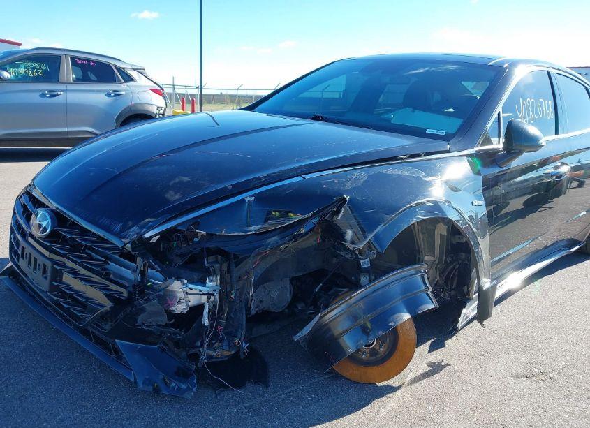 Photo 6 of 2021 Hyundai Sonata N LINE (VIN 5NPEK4JC0MH106215)