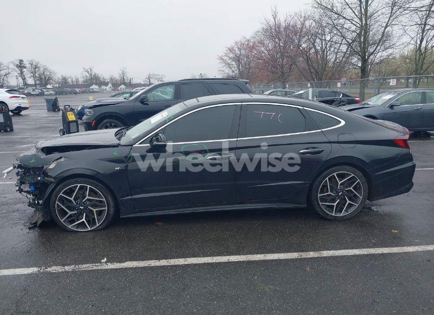 Photo 14 of 2021 Hyundai Sonata N LINE (VIN 5NPEK4JC0MH127372)