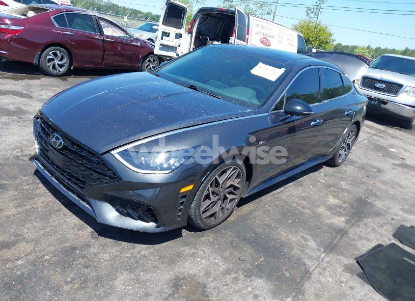 Photo 2 of 2022 Hyundai Sonata N LINE (VIN 5NPEK4JC0NH143301)