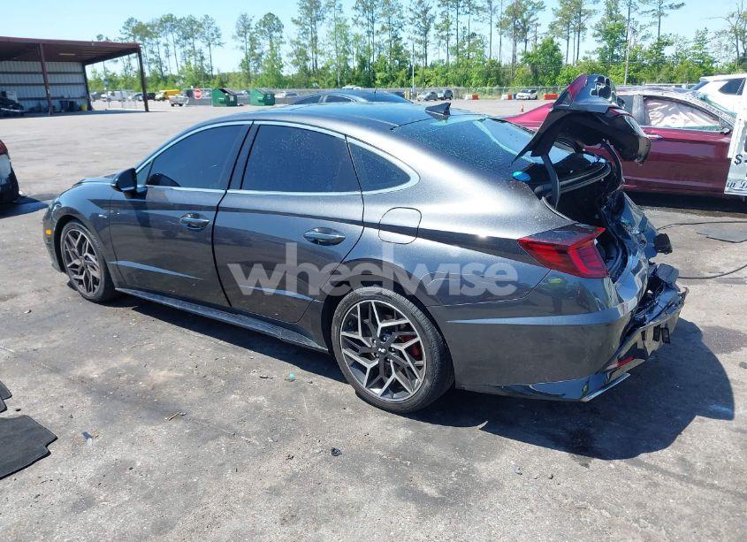 Photo 3 of 2022 Hyundai Sonata N LINE (VIN 5NPEK4JC0NH143301)