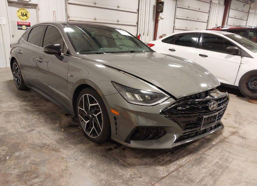 2021 Hyundai Sonata N LINE (VIN 5NPEK4JC1MH110760) main photo